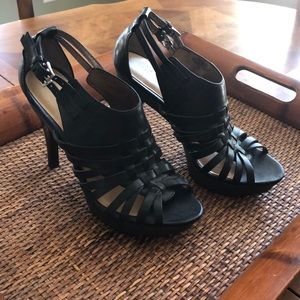 Nine West ANASOPHIAR Black Heels 6M